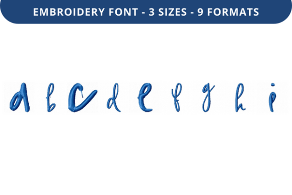 Alphonsine Font a to I: A Business Embroidery Review