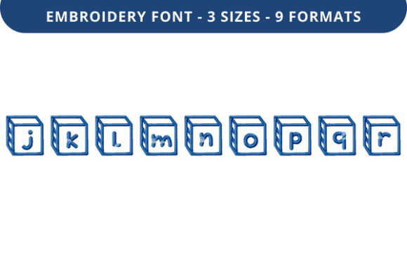 Corner Block Font J to R: A Versatile Embroidery Choice
