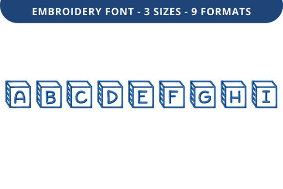 Corner Block Font Uppercase a to I: A Designer's Review