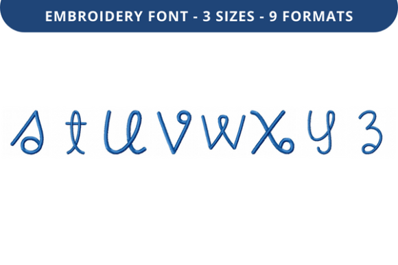Dear Doily Font S to Z: A Premium Embroidery Choice