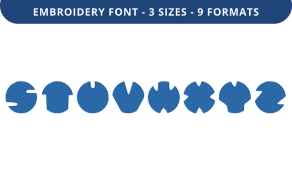 Exploring Bow Wow Font S to Z for Embroidery