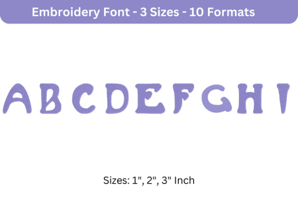 Mucha French Font A to I: Sweatshirt Design Review