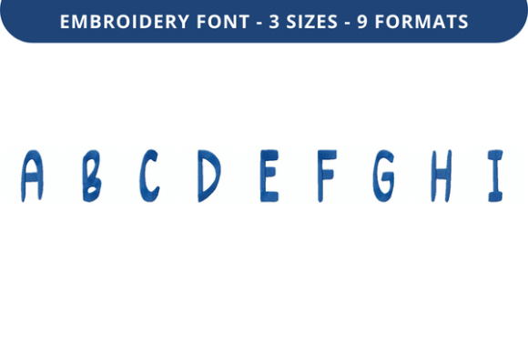 Peeling Good Font: A Stylish Choice for Embroidery