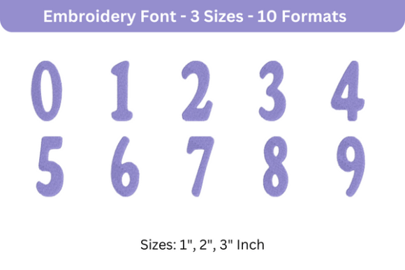 Purevain Font 0 to 9: Elegant Numerals for Gifts