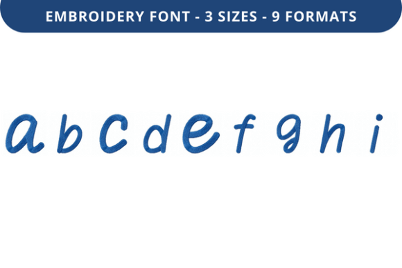 Quiet Dindle Font: A Versatile Embroidery Choice