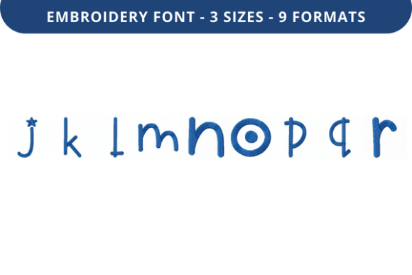 Review: Troofles Font Lowercase J to R