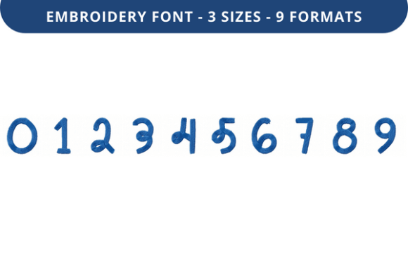 Review: Wee Apple Trees Font 0 to 9