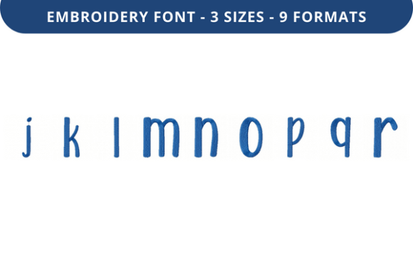 Rosmerta Font Lowercase J to R: A Stylish Addition