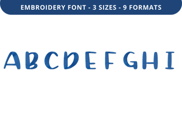 Tropic Berry Font a to I: A Versatile Embroidery Choice
