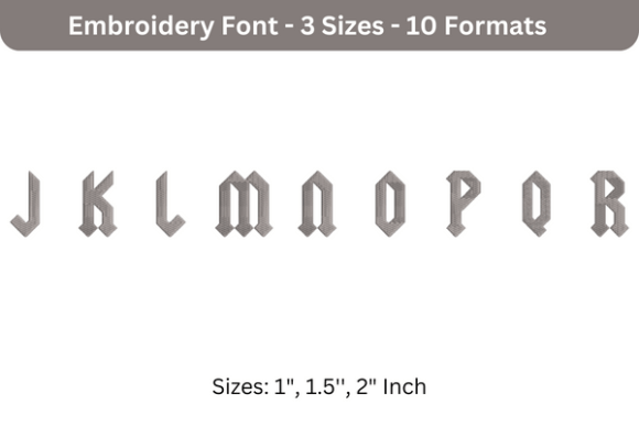 Yeller Font J to R for Boutique Apparel