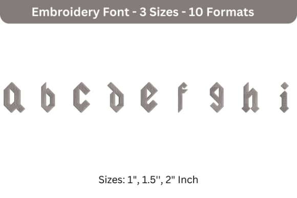 Yeller Font Lowercase a to I: A Craft Fair Review