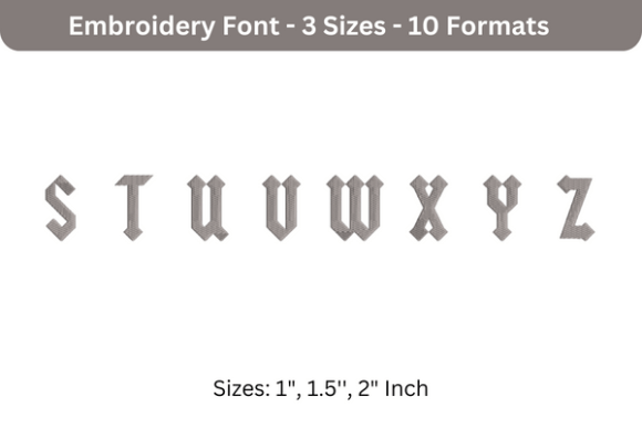 Yeller Font S to Z: Craft Fair Review